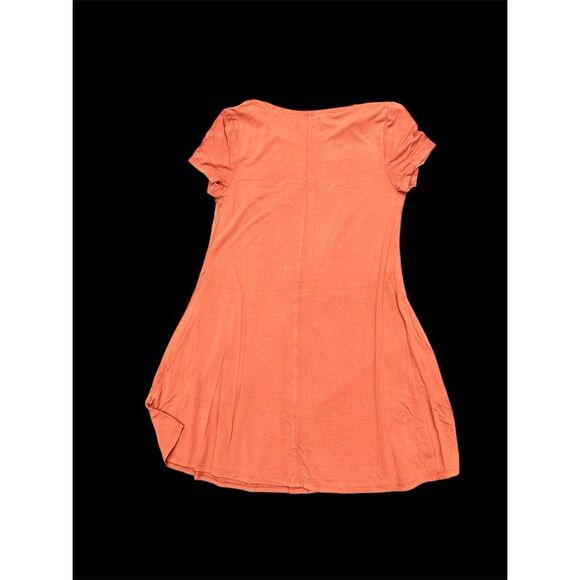 Arizona Jean Co Women's Orange T-Shirt Dress Size M - Picture 2 of 4